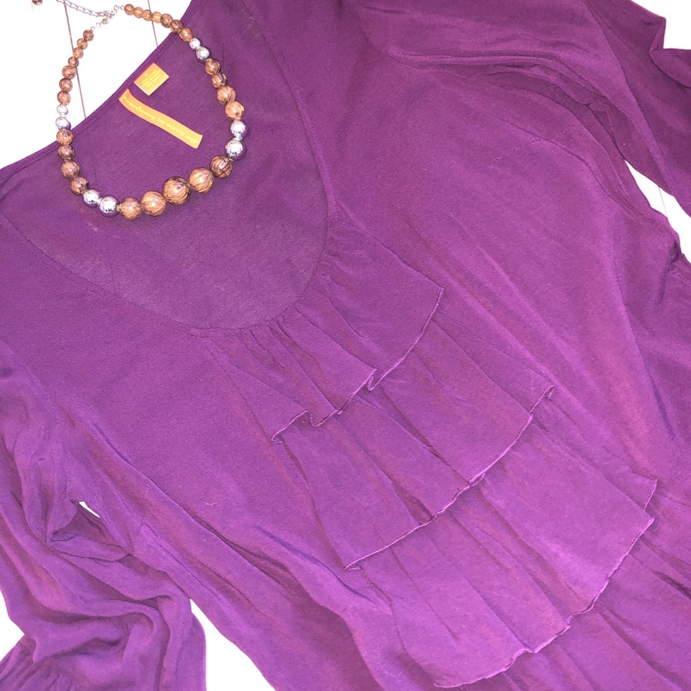 Always Sunny Ruffle Tunic - Picture 2 of 4